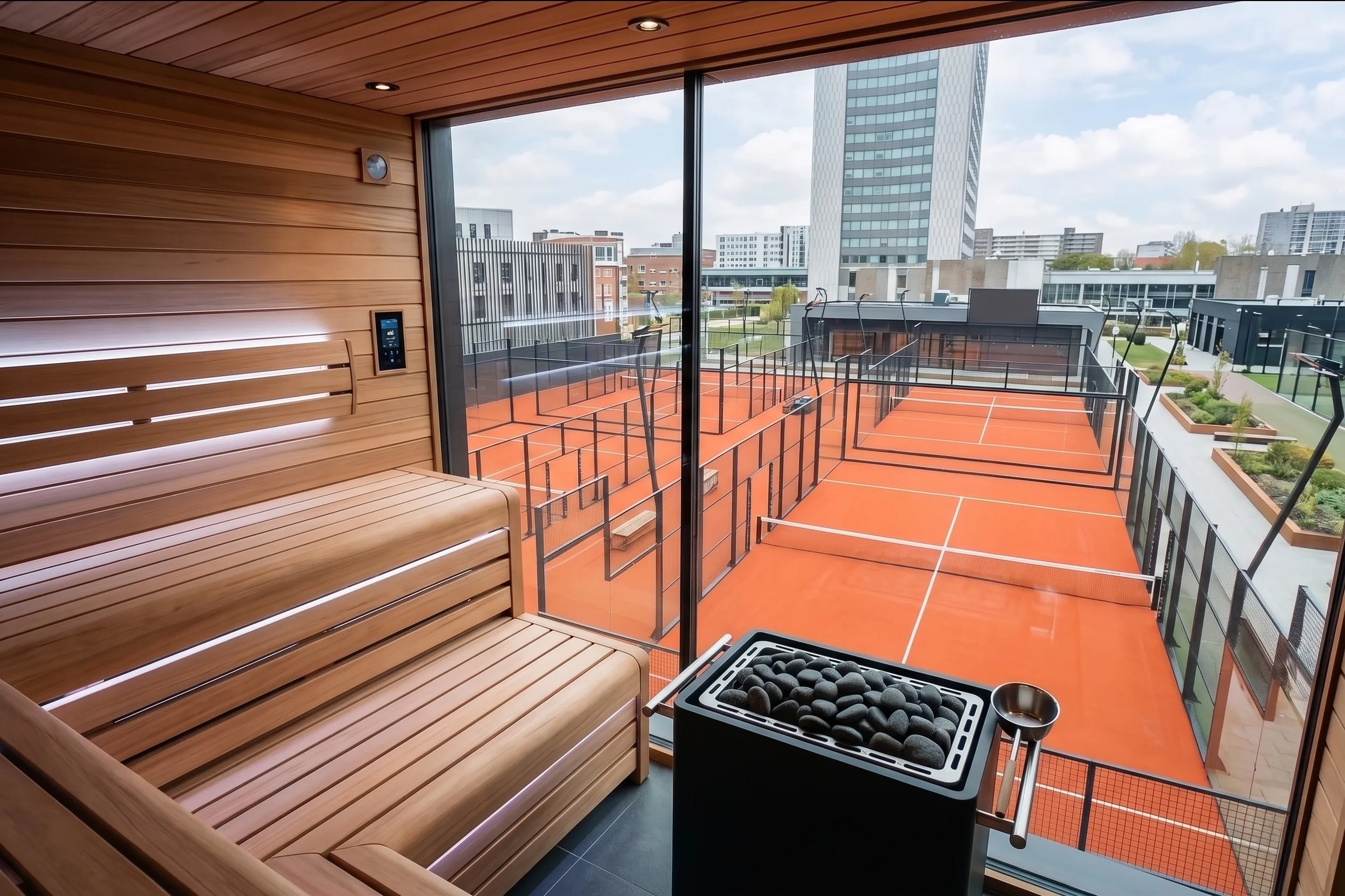Premium padel facility